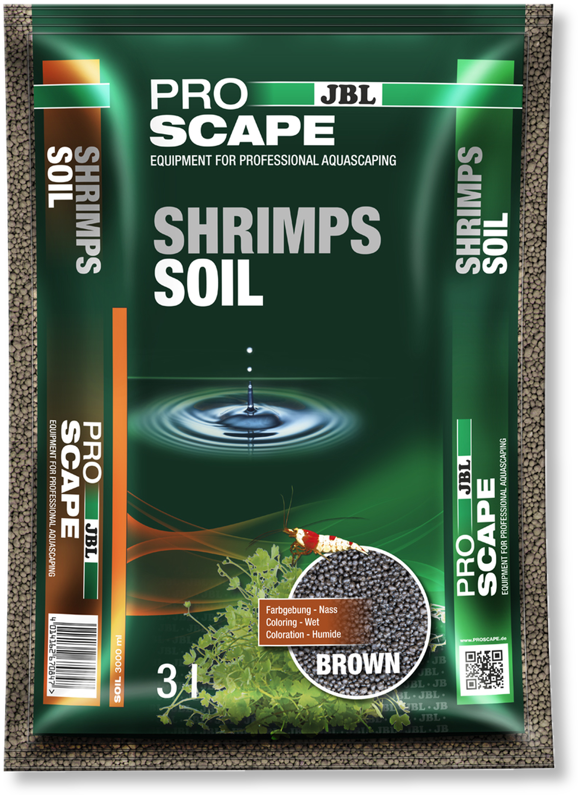 JBL PROSCAPE SHRIMPS SOIL BROWN