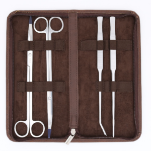 AQUA-NOA Aquascaping Tools Set Stainless Steel Scapingtasche