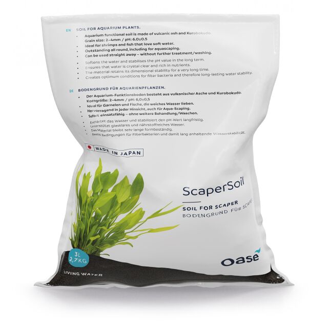 OASE SCAPERLINE SOIL SCHWARZ 3l