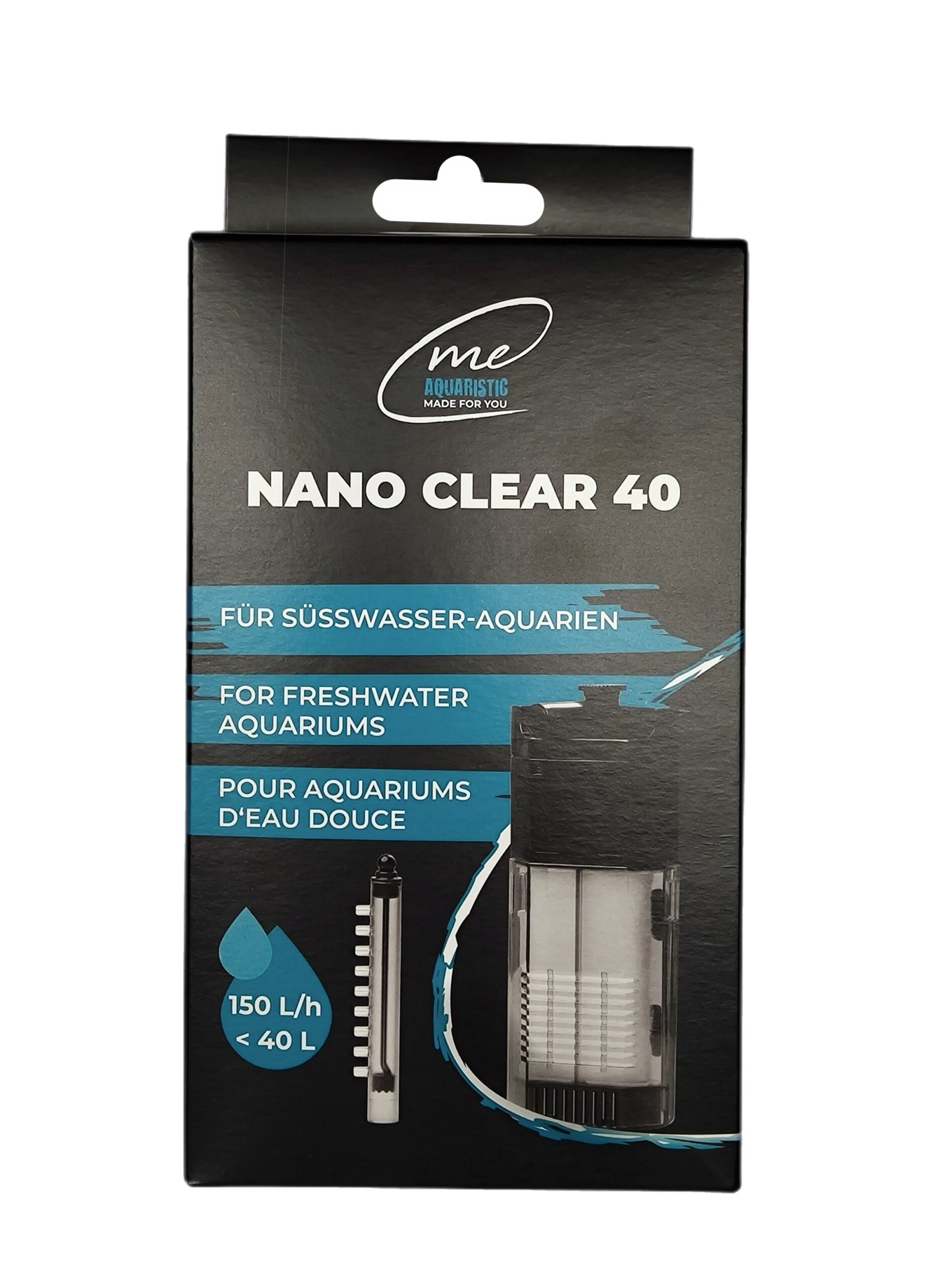 Me Nano Clear 40, Eckfilter