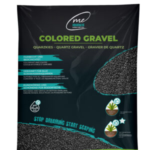 Me Colored Gravel Obsidian Black, 2-3 mm (5 kg)