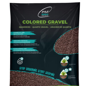 Me Colored Gravel Mocha Brown, 2-3 mm (5 kg)