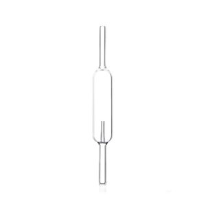 AQUA-NOA CO2 Glas Blasenzähler Linear mit 2 Sauger