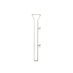 AQUA-NOA Glas Futterrohr mit Trichter 40cm mit Saugnäpfen