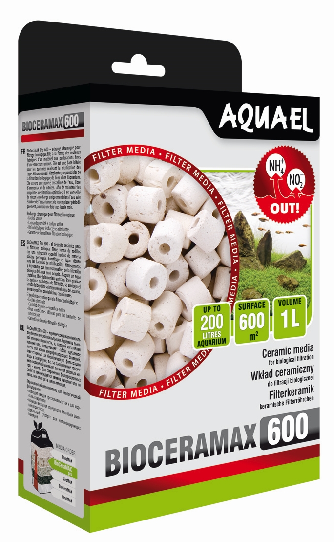 Aquael Filtermedium BIOCERAMAX 600 (1000 ml)