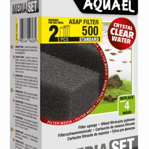 Aquael Filterschwamm Standard für ASAP 500 (2 Stück)