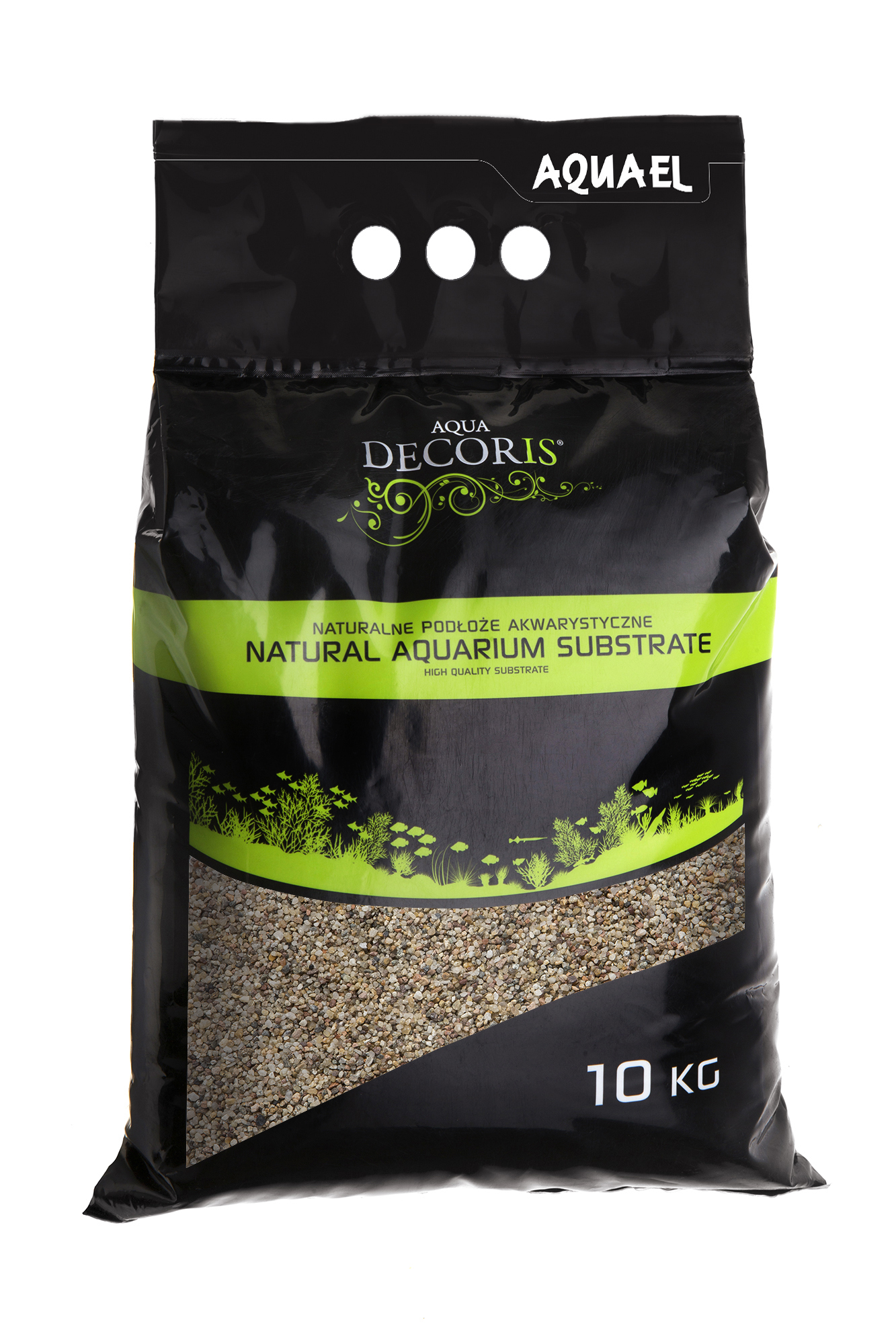 Aquael Bodengrund natural bunt 1,4 - 2 mm (10 kg)