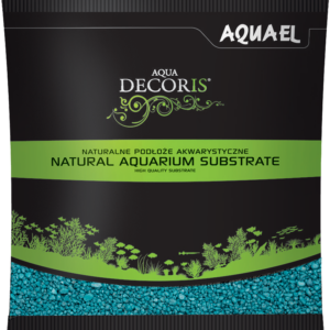 Aquael AQUA DECORIS Kies türkis 2 - 3 mm (1 kg)