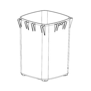 Aquael Behälter für Vorfilter Hypermax 4500