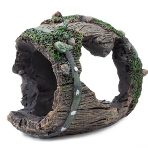 Happet Aquarium Dekoration Fass 14 cm