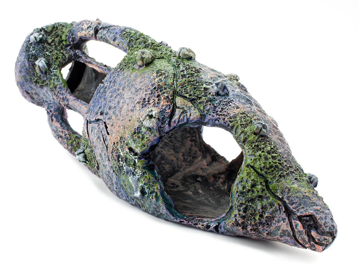 Happet Aquarium Dekoration Krug 16 cm – Ansicht 3