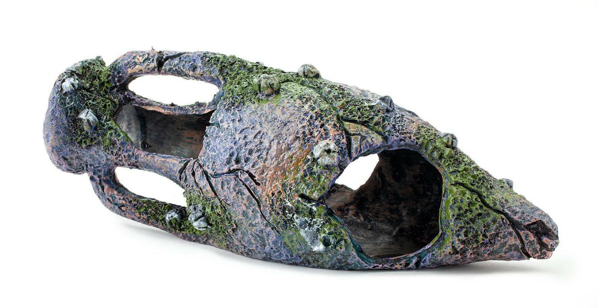 Happet Aquarium Dekoration Krug 22 cm – Ansicht 2