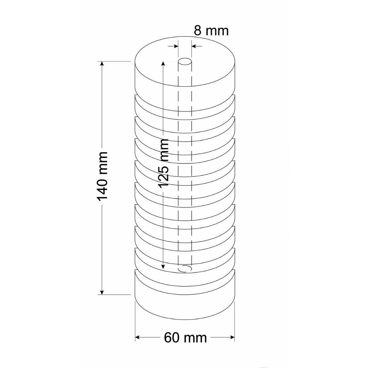 Happet Schwammkartusche für U-Jet 3 filter – Ansicht 3
