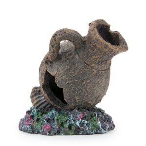 Happet Aquarium Dekoration Krug 9 cm