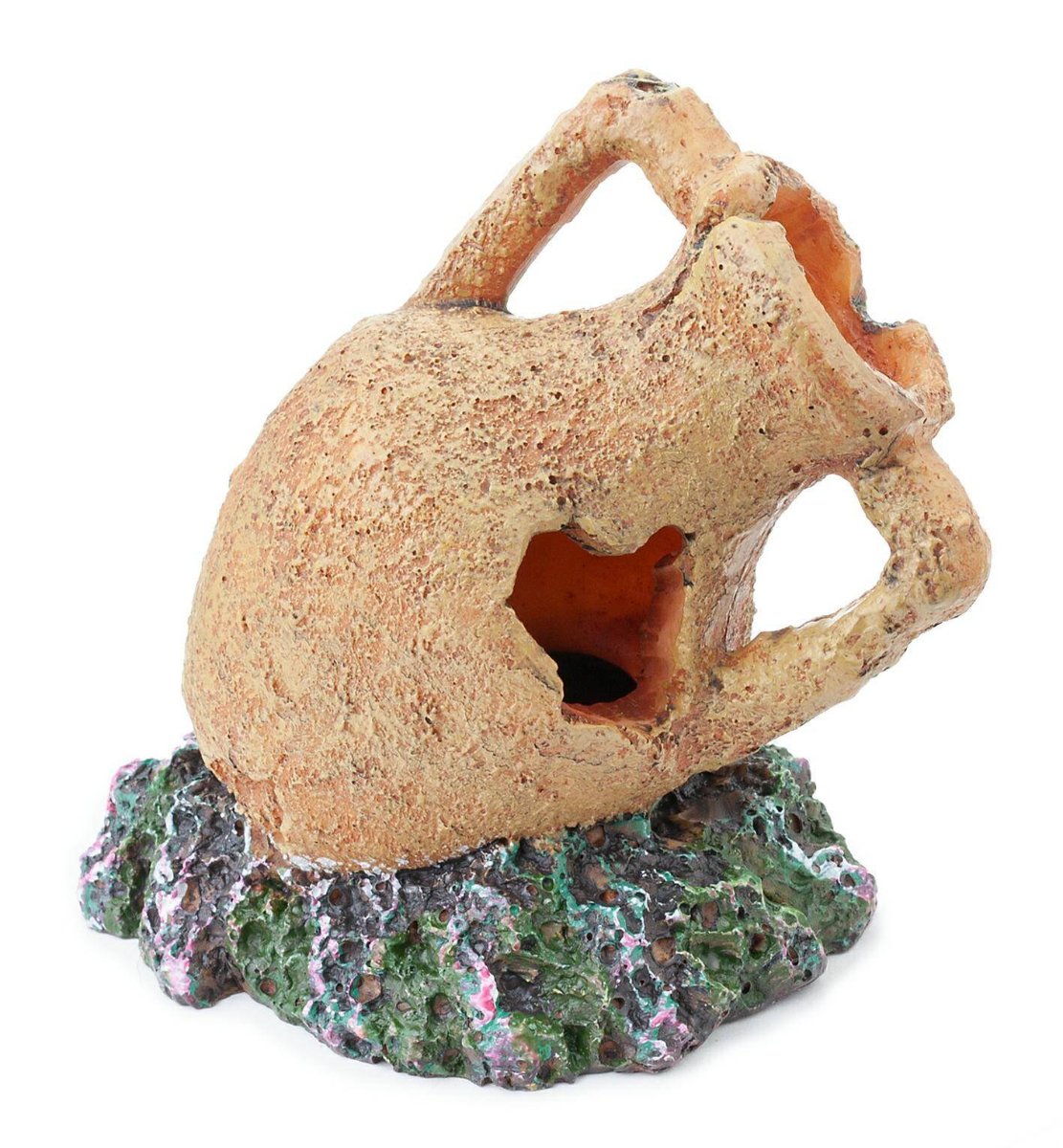 Happet Aquarium Dekoration Krug 9,5 cm
