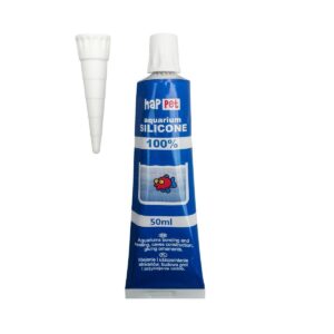 Happet Aquarium Silikon schwarz
